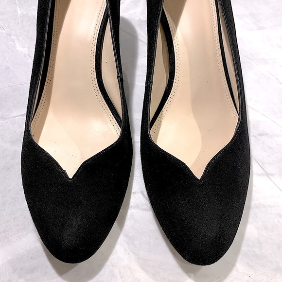 Zevelle black suede heels size 9.5 - Picture 4 of 9
